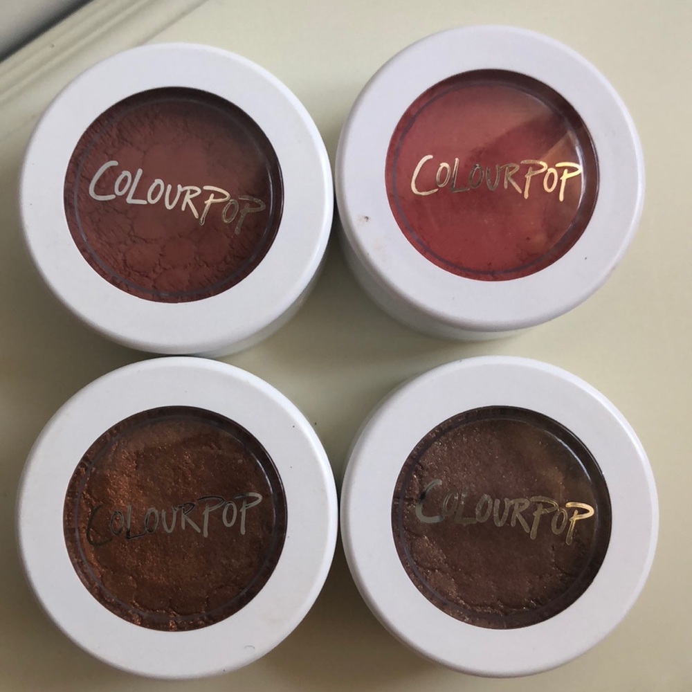 4 Colourpop Super Shock Shadows